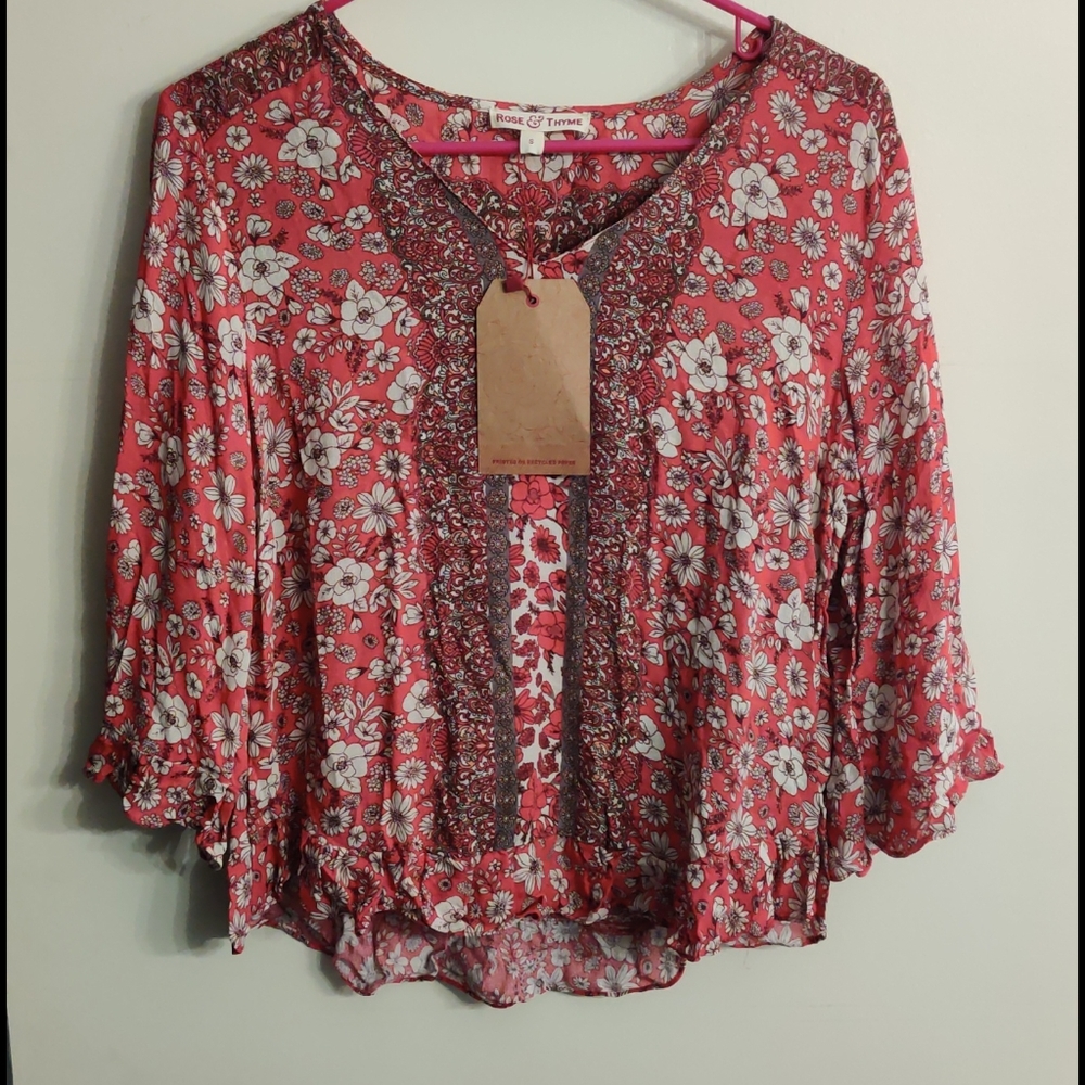 Floral blouse